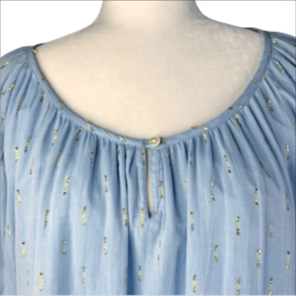 Roller Rabbit Blue Weir Tamania Dress Medium - Picture 5 of 10